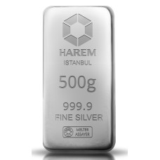500 Gram Gümüş Külçe